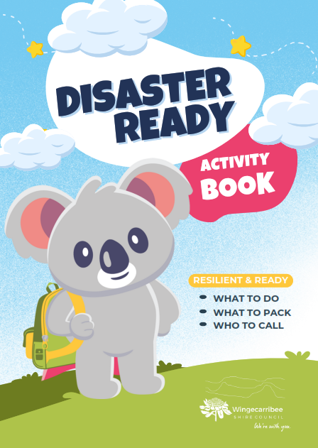 Wingecarribee Shire Council Disaster Ready Activity Book for children 