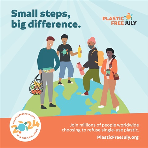 Plastic Free July 2024