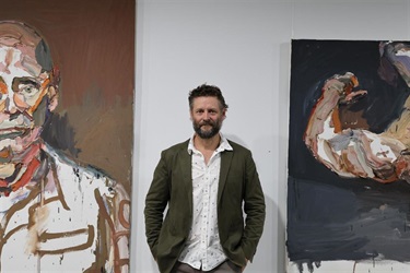 Ben Quilty at Wingecarribee Remembers exhibition