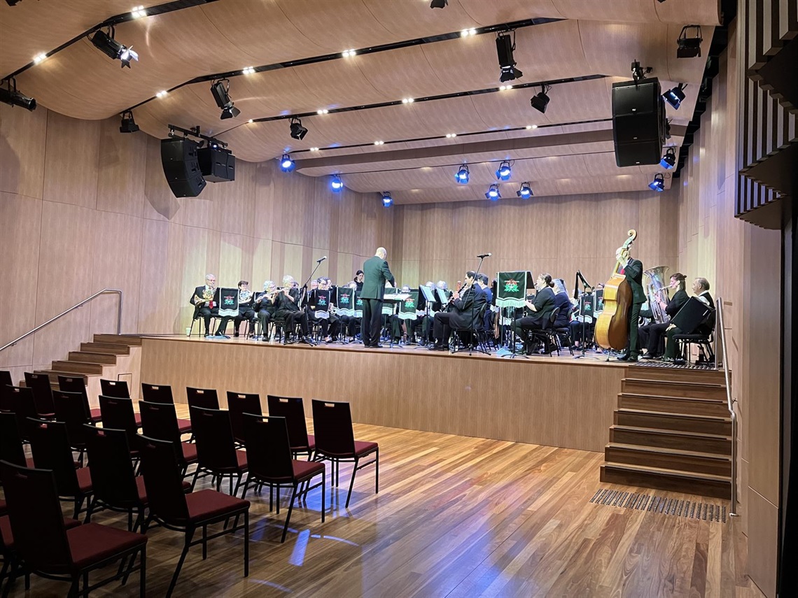  Image of Southern Highlands Concert Band performing at Bowral Memorial Hall