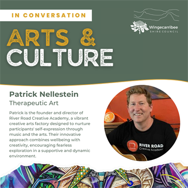 Keynote Speaker Patrick Nellestein - Therapeutic Art