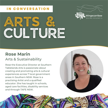 Keynote Speaker Rose Marin - Art & Sustainability