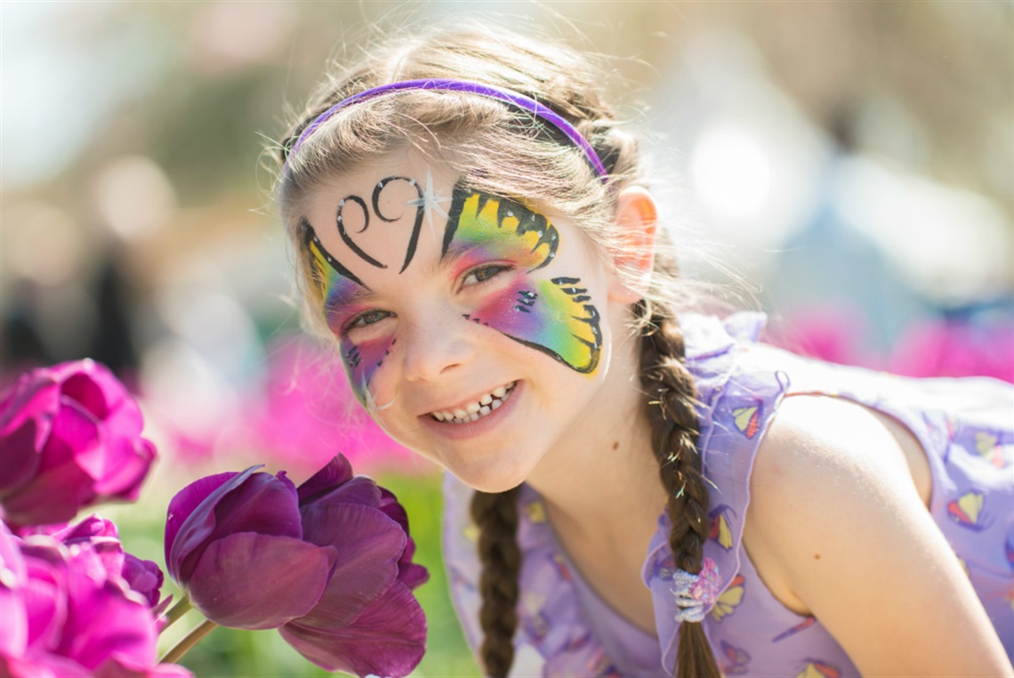 Tulip Time girl