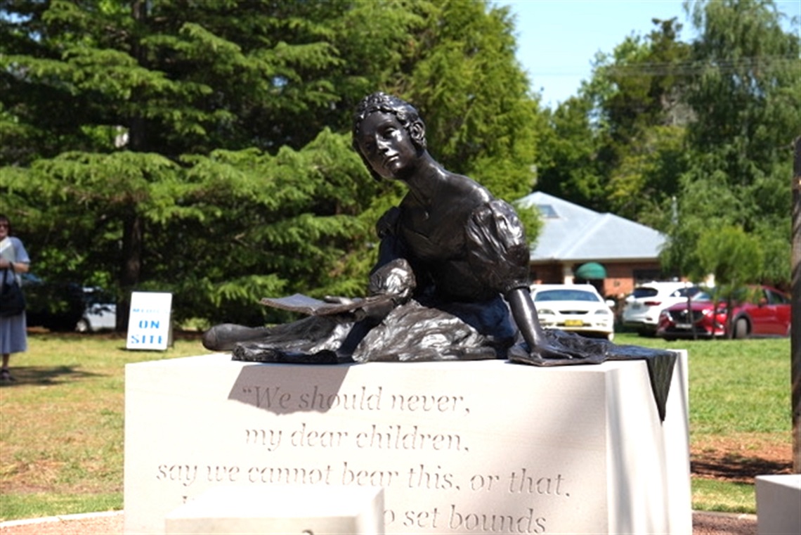 Statue of Charlotte Atkinson