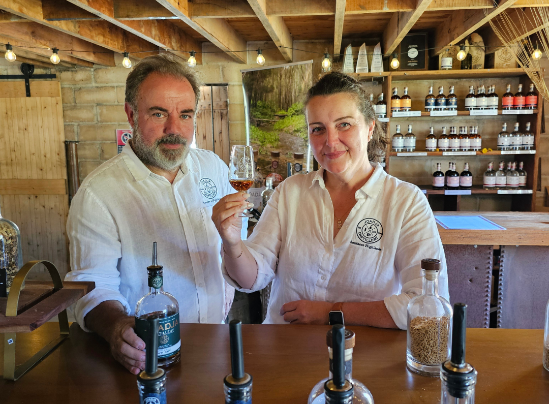 Image of Elisa and Valero Jimenez at Historic Joadja 