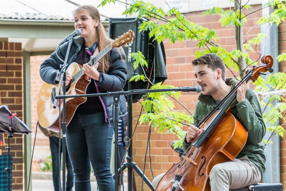 photo of band playing 