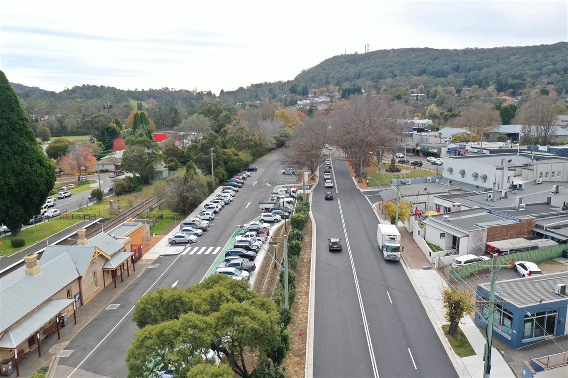 Completed upgrade to STation St and Station Carpark