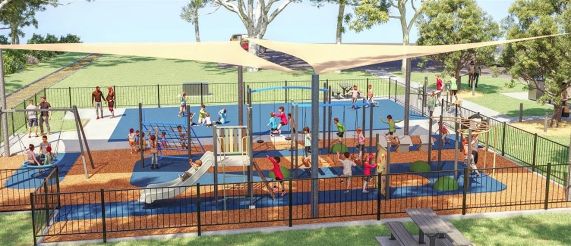 Hill Top Playground Design Option 2