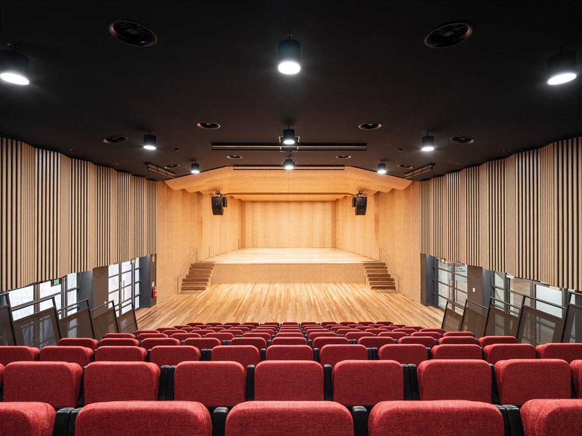 Inside view Bowral Memorial Hall.