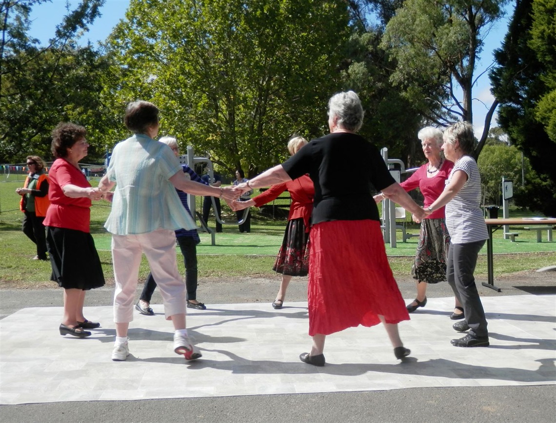 Group of senior women