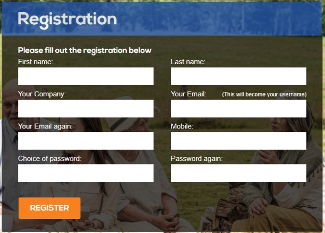 Contractor Safety Induction Introduction individual registration screenshot