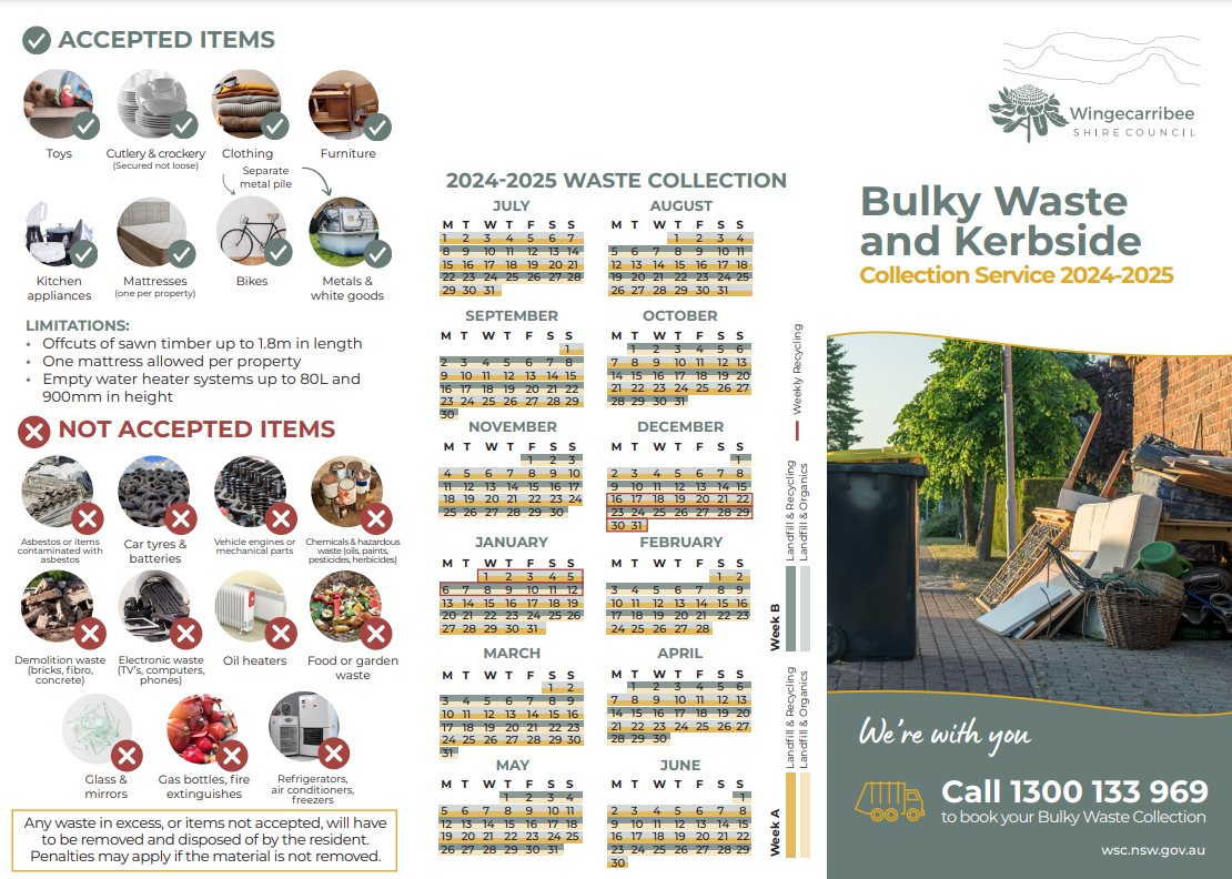 Bulky Waste and Kerbside Collection Service 2024-2024 